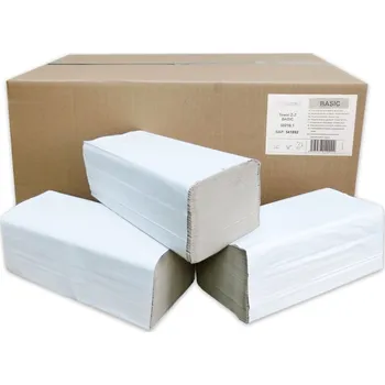 Papírový ručník INPOSAN Basic ZZ 5000 ks šedé 1 vrstvé