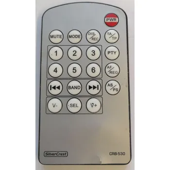 Dálkový ovladač SILVERCREST CRB-530 - kompatibilní značkový dálkový ovladač General