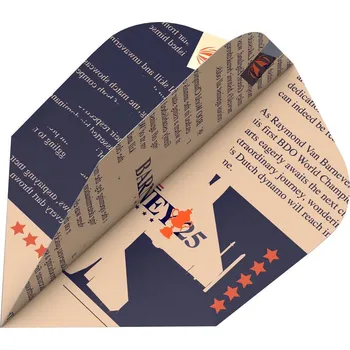 Šipka Sada letek na šipky Target Barney25 Pro Ultra Ten-X, 9ks