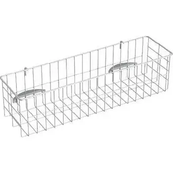 Odpadkový koš PV 764A - vyjímatelný drátěný koš z nerezové oceli 48x13x12 cm