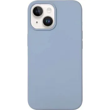 Pouzdro na mobilní telefon Silikonový kryt pro iPhone 15 Plus - modrošedý