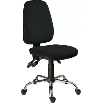 333 ASYN/CR židle kancelářská, látka DO DORA DO2 - látka černá