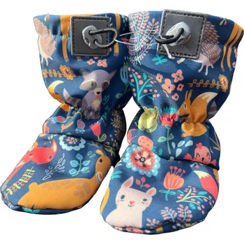 Capáčky Softshellové capáčky s microfleecem naše louka 6-12 měsíců Modrá