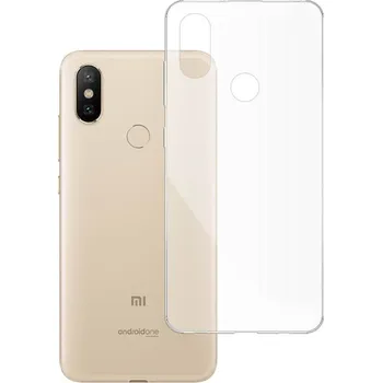 Pouzdro na mobilní telefon Silikonový obal pro Xiaomi Redmi A2 - průhledný