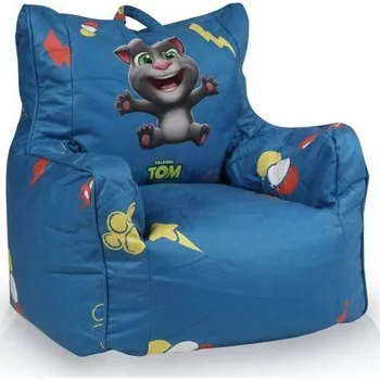 Sedací pytel Sedací vak křeslo Tom TiaHome Modrá