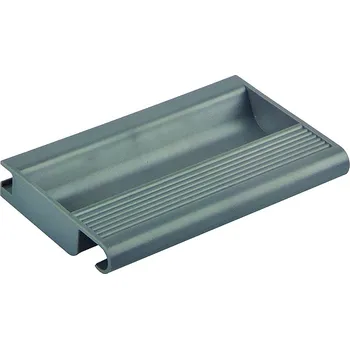 Nábytkové kování StrongBox úchytka, vnitřní zásuvka, H204, kulatý reling, šedá (StrongBox úchytka, vnitřní zásuvka, H204, kulatý reling, šedá)