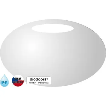 Zrcadlo HOPA - Zrcadlo s LED osvětlením LUŽNICE ZRLUZN5070