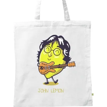 Pánské oblečení BIO plátěná taška s potiskem John Lemon