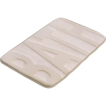 Koupelnová předložka BISK Erga Basic, koupelnová předložka 60x40 cm, model 5, béžová, ERG-07898