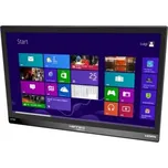 HANNspree MT LCD HT161HNB 15,6" Touch Screen, 1366x768, 40mil:1, 220cd, 11ms, VGA/D-Sub, HDMI, Repro