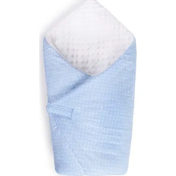 Zavinovačka Maceshka Zavinovačka Maceshka Minky bílá, puntík v modré