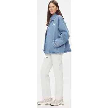 Pánská větrovka Calvin Klein Jeans Jeansová bunda Skater J20J223258 Modrá Relaxed Fit M