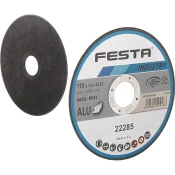 Řezný kotouč Kotouč řezný FESTA INDUSTRY na hliník 115x1x22.2mm 22285
