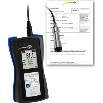 Tloušťkoměr PCE-CT 80-FN2, do 2000 µm, certifikát ISO