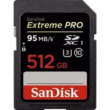Paměťová karta SanDisk Extreme Pro SDXC 512GB UHS-I SDSDXPA-512G-G46