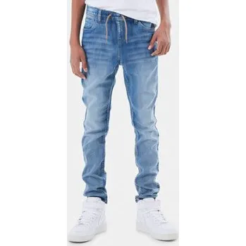 Dětská móda NAME IT Jeansy Ryan 13197238 Modrá Slim Fit 104