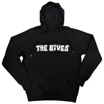 Pánská mikina Merch The Hives: The Hives Unisex Pullover Hoodie: Disques Hives (x-large) XL