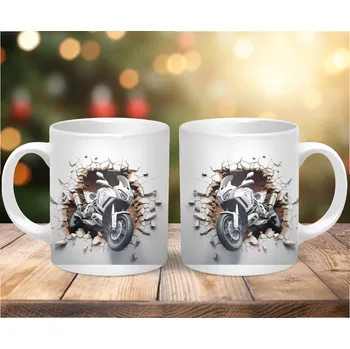 Hrnek 330ml,MOTORKA vzor 1, cena za 1 ks