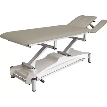 Nábytek do ordinace VL - F4 - PLUS lehátko rehabilitační, koženka MONA 6 - koženka šedá