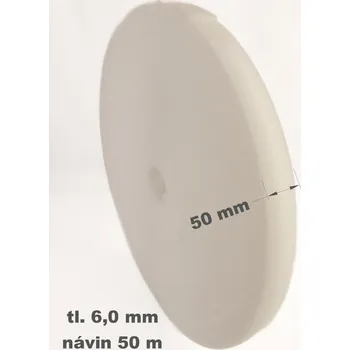 Izolace mirelon pěnový polyetylen 50 mm x 2 mm x 1 m