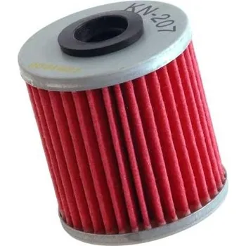 Filtr pro motocykl K&N Olejový filtr KN-207 (alt. HF207)