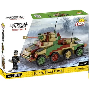 Stavebnice COBI COBI World War II 2287 Sd. Kfz 234/2 Puma