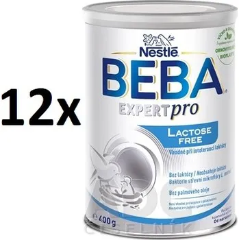 Potravina NESTLÉ BEBA EXPERTpro Lactose free 12x400 g