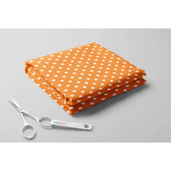 Softshell s beránkem, Puntík velký Barva: Oranžová