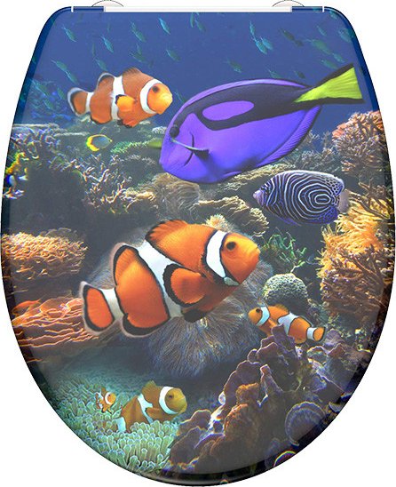 Eisl WC sedátko Sea Life duroplast SoftClose, EasyTake