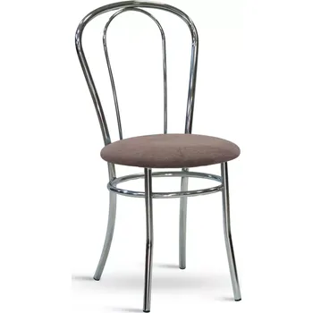 Jídelní židle Jídelní židle BISTRO chrom - výběr z barev Arancio 1