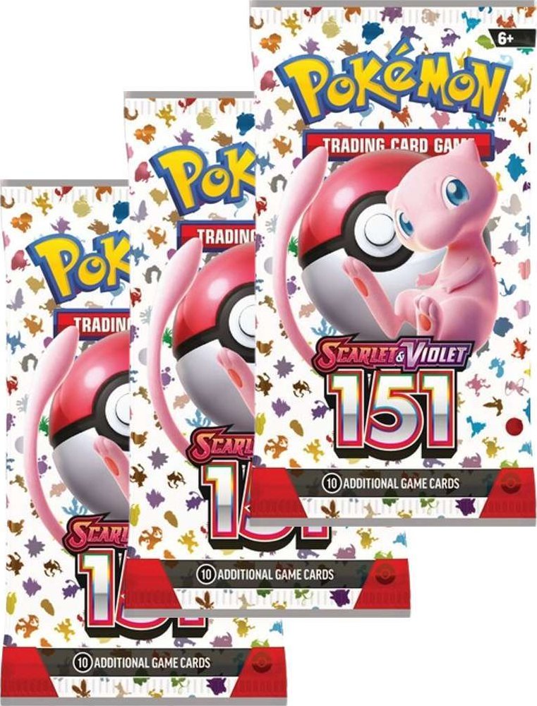 foto Sběratelská karetní hra Pokémon TCG Scarlet & Violet 151 Booster Bundle