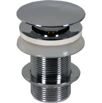 Sifon Max umyvadlová výpusť click/clack 5/4 celokovová