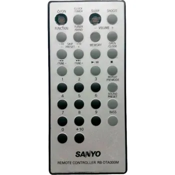 Dálkový ovladač SANYO RB-DTA300M - kompatibilní značkový dálkový ovladač General