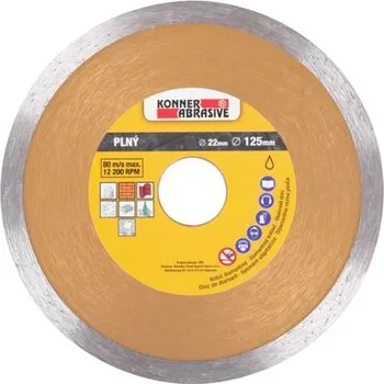 Řezný kotouč STREND Kotouč KONER D71001 125 mm, Full, plný 223117