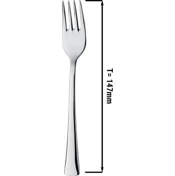 Příbor G.Gastro (12 Kusů) Dezertní vidlička Alessandra - 14,7 cm