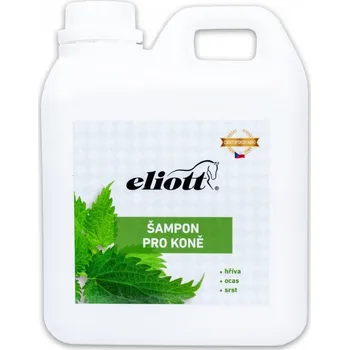 Kosmetika pro koně Eliott - Veterinární šampon pro koně s kopřivou Objem: 2l