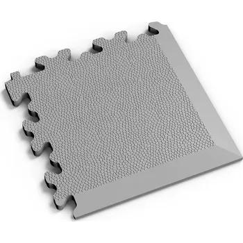 Obklad Průmyslový rohový nájezd Fortelock - Kůže Barva: Světle šedá