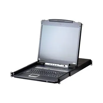 KVM přepínač ATEN 16-Port KVM PS/2+USB, OSD, rack, 17" LED LCD, over IP