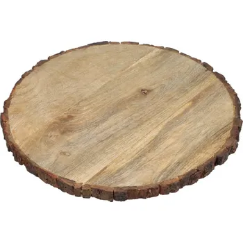 Podtácek Podložka z mangového dřeva s kůrou - 39 cm