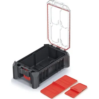 Organizér MISIX černo-červený, varianta 36,8x22,8x12,6 cm