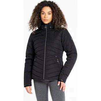 Dámská větrovka Dámská zimní prošívaná bunda Dare2b STRIKING černá 46