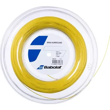 Struna na výplet tenisové rakety Tenisový výplet Babolat RPM Hurricane - (200m) 1,30 mm