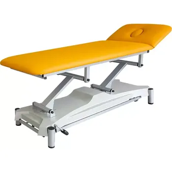 Masážní stůl VL - F2 - PLUS lehátko rehabilitační, koženka OTO T 5 - koženka žluto-oranžová