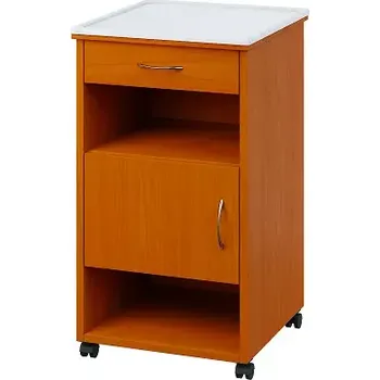 Noční stolek NSL - 16 PV stolek noční k lůžku, levostranný, třešeň šumavská