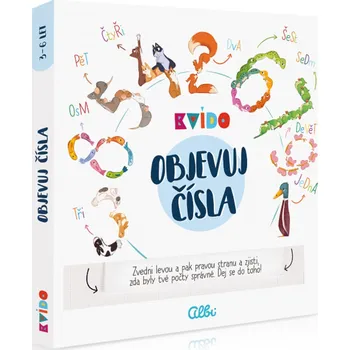 interaktivní kniha Albi Kvído Objevuj čísla