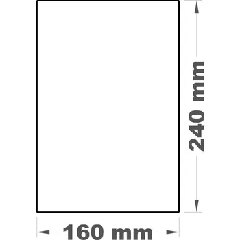 Sáček na potraviny Svačinové sáčky blokované - 16 x 24 cm, 12my