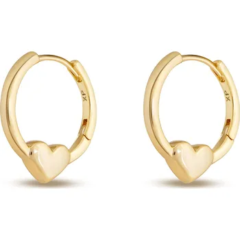 Náušnice Ellami VERONA 2712 Náušnice kroužek se srdíčkem Ellami