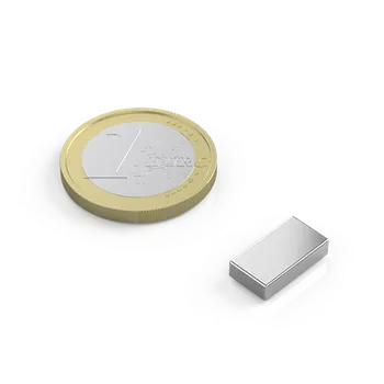 Dekorativní magnet Neodymový magnet kvádr 13&nbsp;×&nbsp;7&nbsp;×&nbsp;3&nbsp;mm, síla 2,2&nbsp;kg