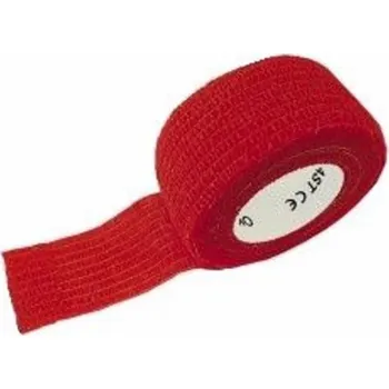Rychlonáplast elastická 25mmx450cm červená
