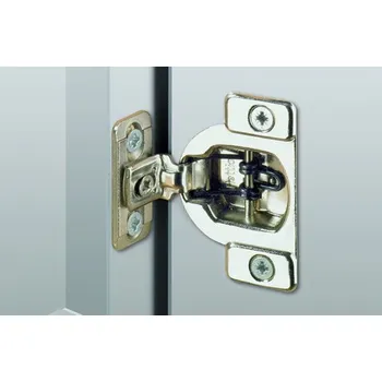 Nábytkové kování HETTICH 9072548 Optimat Plus 4 FM závěs čelní rám 110° podložka TB vrut pružina (HETTICH 9072548 Optimat Plus 4 FM závěs čelní rám 110° podložka TB vrut pružina)